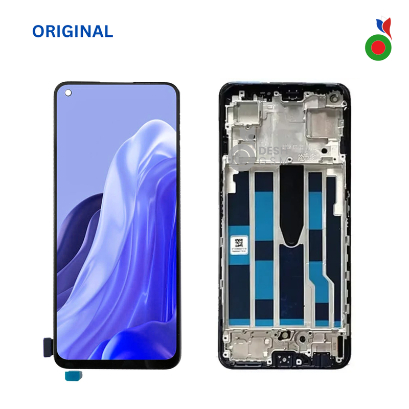 ECRAN OPPO FIND X5 LITE| RENO 7 5G | AVEC CHASSIS  ORIGINAL