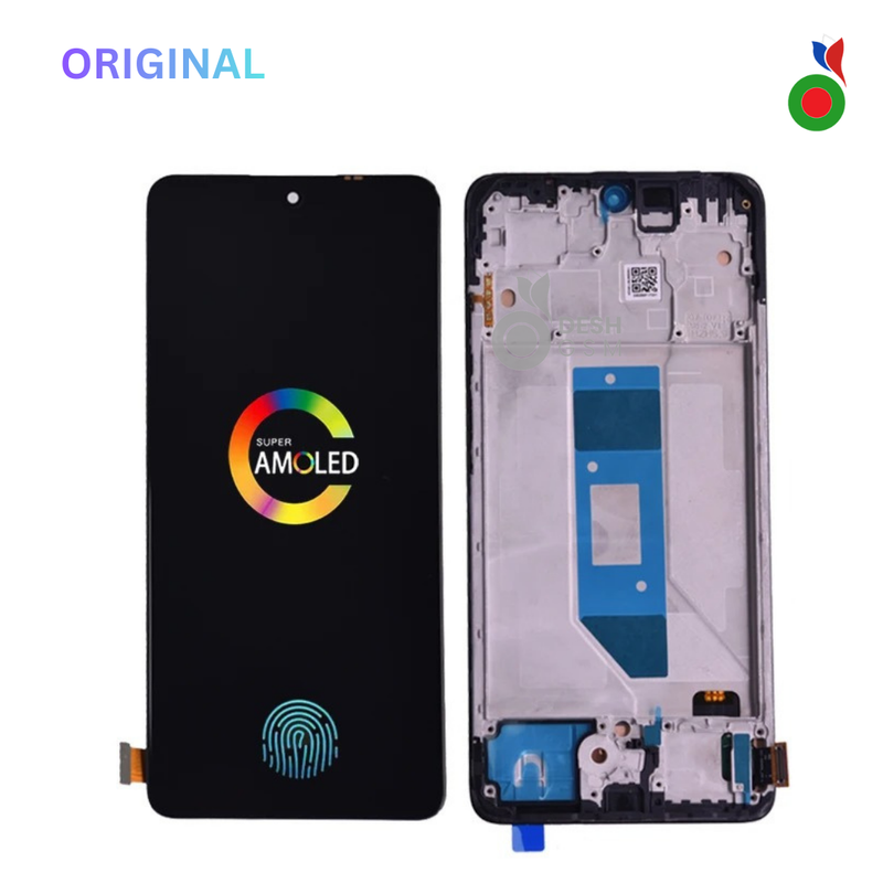 Ecran Complet Redmi Note 14 4G avec Chassis ORIGINAL XIAOMI | (Petit Small)