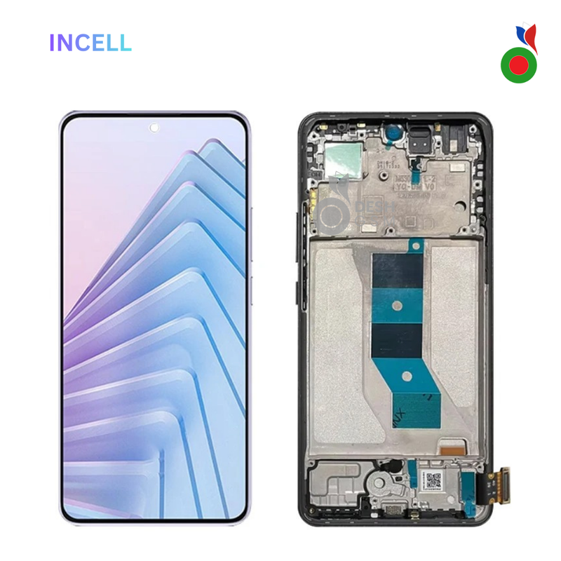 Ecran Complet Redmi Note 14 5G avec Chassis XIAOMI | (GRAND ECRAN - BIG) INCELL