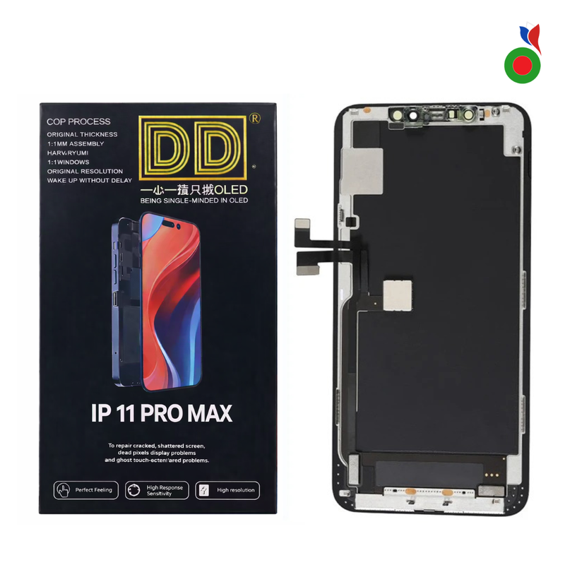 ÉCRAN IPHONE 11 PRO MAX (DD SOFT OLED) AVEC IC – FORMAT ORIGINAL