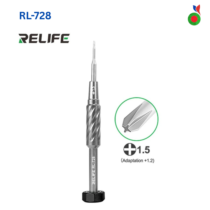 Sturdy Screwdriver - Torx T1 1.2mm | 1.5MM 2D  (RL-728) | RELIFE