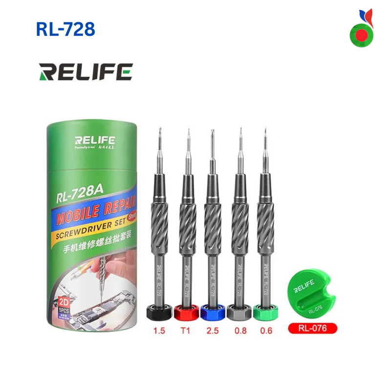 Precision Screwdriver Set - 5pc (RL-728A) | RELIFE