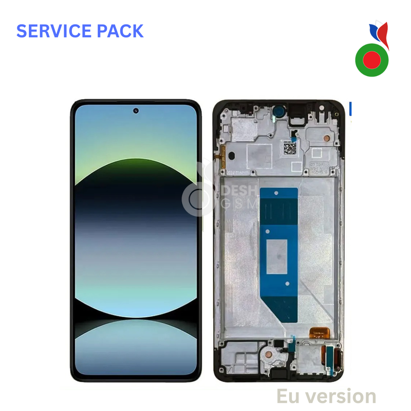Ecran Complet Redmi Note 14 5G avec Chassis - Service Pack | XIAOMI | EU VERSION