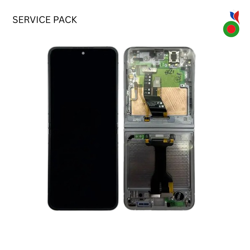 Ecran Complet samsung Galaxy Z Flip 7 (F766B) |Service pack - ROUGE