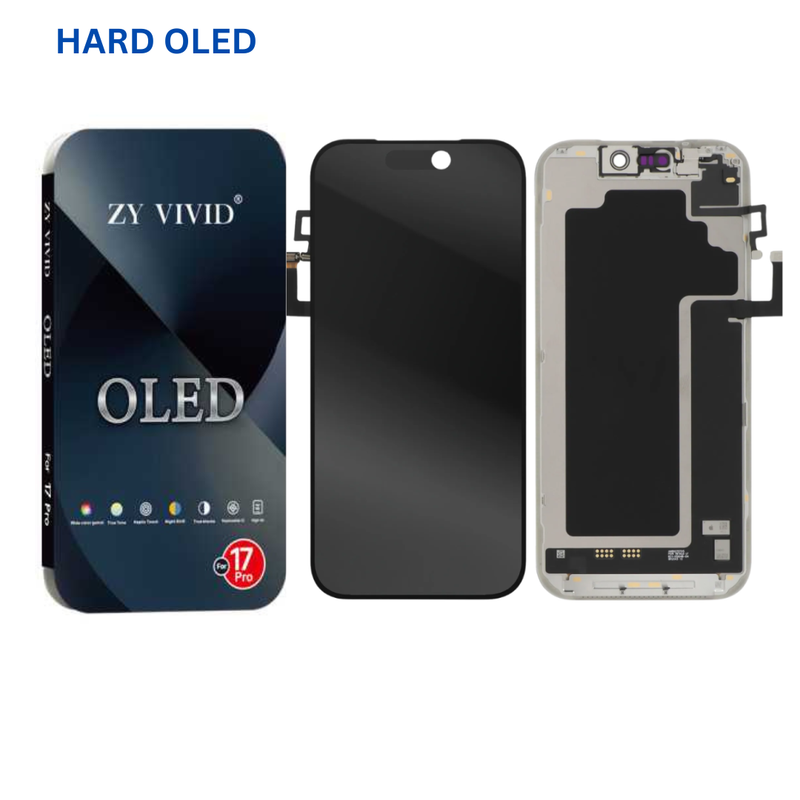 Écran iPhone 17 Pro Hard OLED ZY – Support IC Change – 120 Hz