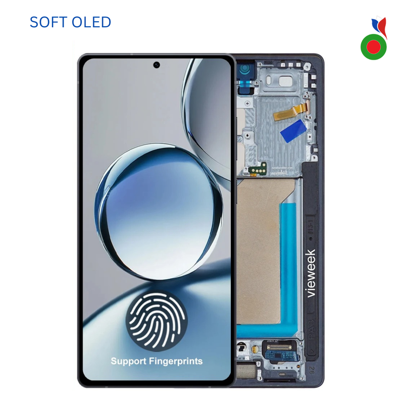 Écran Samsung Galaxy S25 Ultra (SM-S938B)  NOIR | avec chassis -SOFT OLED