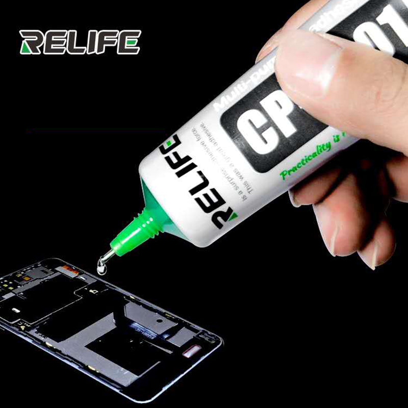 RELIFE CP-0001 Transparent Clear Adhesive Liquid Glue For Phone Frame LCD Screen Back Cover Repair