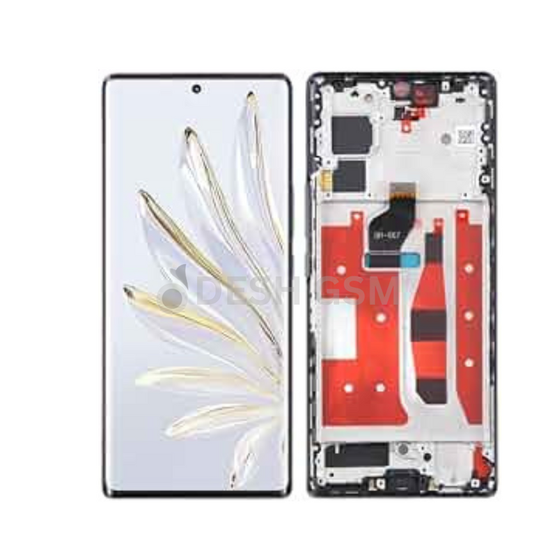 ECRAN COMPLETE HUAWEI HONOR 70 AVEC CHASSIS ORIGINAL NOIR