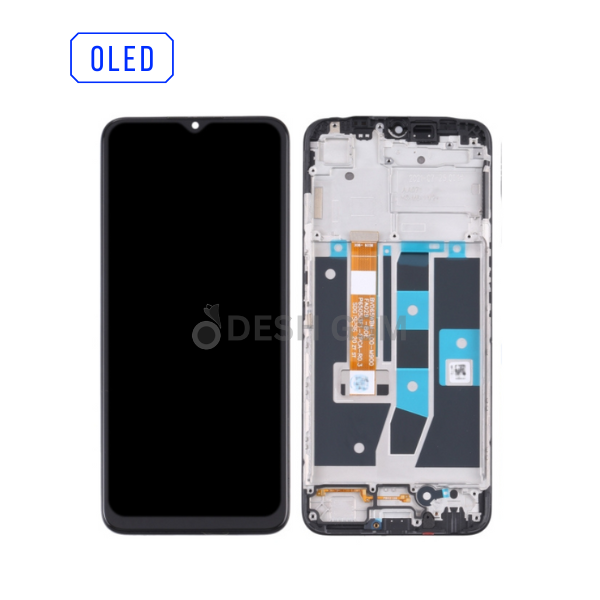 ECRAN LCD OPPO A16 AVEC CHASSIS  (OLED)