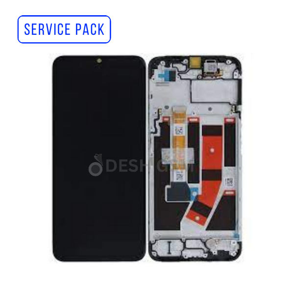 ECRAN LCD Oppo A57s/A77/One Plus Nord N20 SE ECRAN SERVICE PACK AVEC CHASSIS
