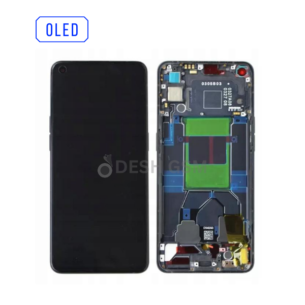 ECRAN LCD OPPO RENO 6 5G  AVEC CHASSIS (OLED)