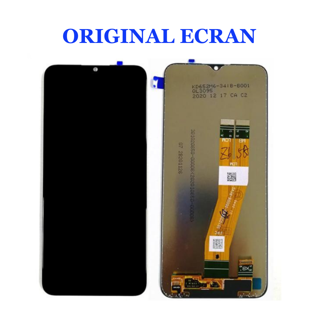 ECRAN LCD  SAMSUNG A02S 2020 A025 A025F Original Lcd *SANS CHASSIS  *COLOR OR* FLEX* SMALL ECRAN
