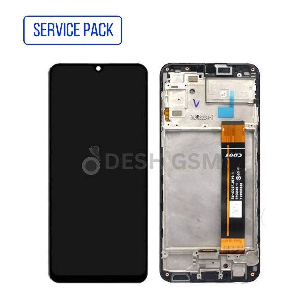ECRAN LCD SAMSUNG A235F A23 4G SERVICE PACK AVEC CHASSIS