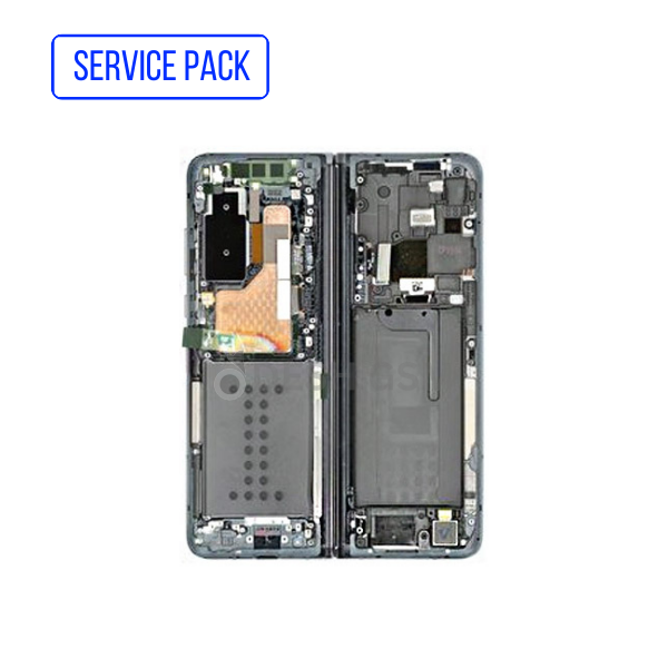ECRAN LCD SAMSUNG Z FOLD 5G F900 SERVICE PACK INNER/INTERIEURE (NOIR/BLACK)