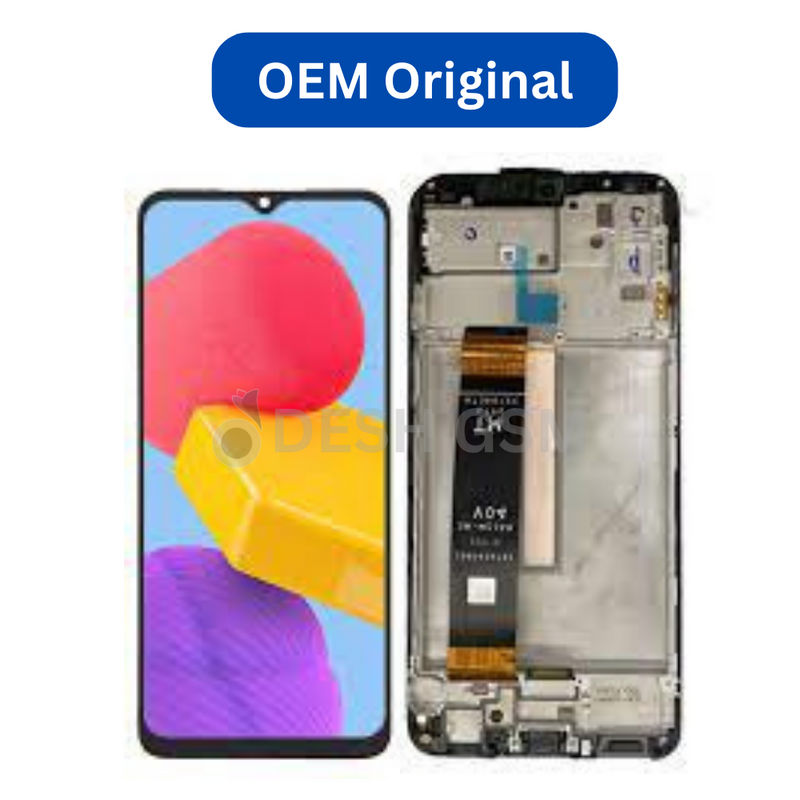 ECRAN LCD SAMSUNG SM-M135 (M13 4G-2022) BLACK AVEC CHASSIS OEM ORIGINAL