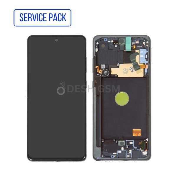 Ecran Complet LCD Samsung Note 10 Lite N770 LCD Service Pack (Black)