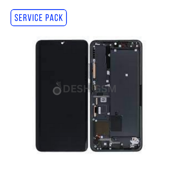 ECRAN LCD XIAOMI NOTE 10 LITE SERVICE PACK WITH FRAME