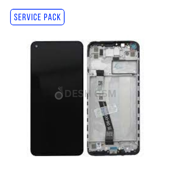 ECRAN LCD   XIAOMI REDMI NOTE 9 SERVICE PACK AVEC CHASSIS