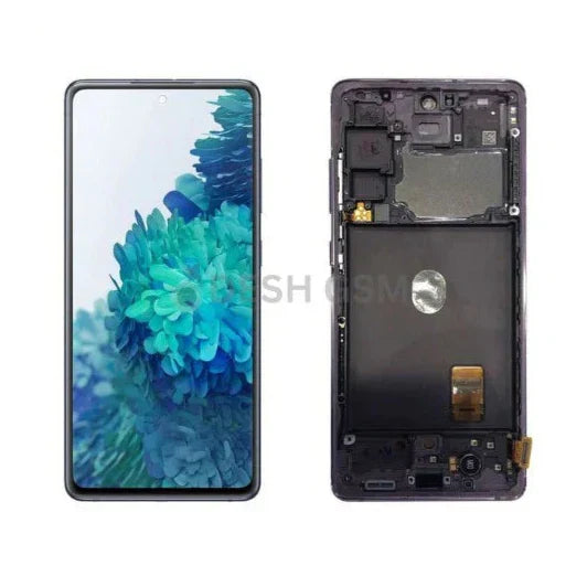 Ecran Complet LCD S20FE 4G/5G (G780, G781) avec Chassis | NOIR/NAVY - INCELL | SAMSUNG
