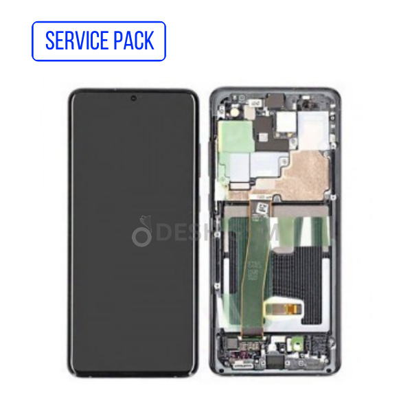 ECRAN SAMSUNG S20 ULTRA G988F SERVICE PACK | AVEC CHASSIS ( NOIR )
