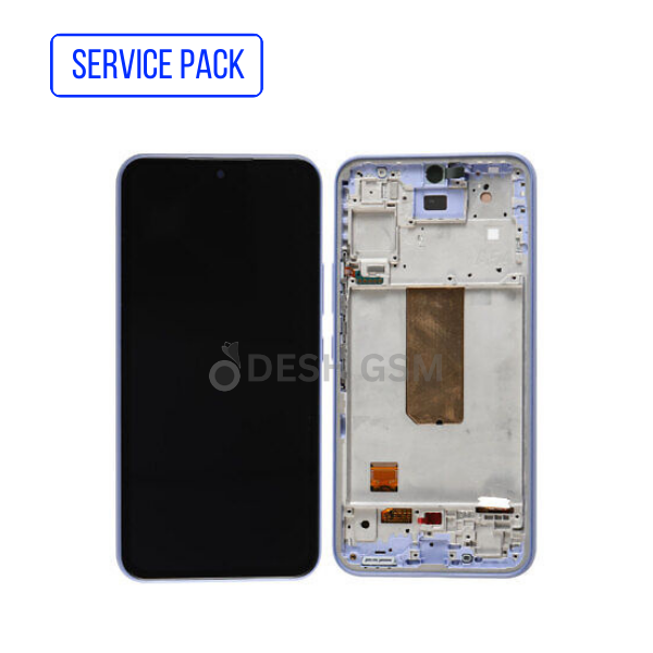 ECRAN Samsung SM-A546 (A54 5G 2023) SERVICE PACK AVEC CHASSIS  BLANC