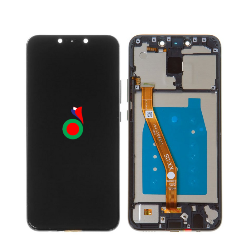 Ecran LCD HUAWEI Mate 20 Lite AVEC CHASSIS -noir