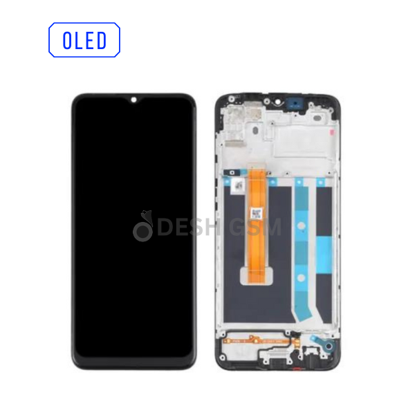 ECRAN LCD OPPO A15 A15S OLED AVEC CHASSIS