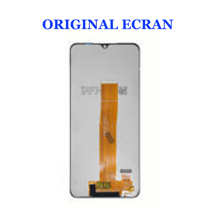 ECRAN ORIGINAL SAMSUNG Galaxy A02 (A022F) – SANS CHASSIS – NOIR NAPPE