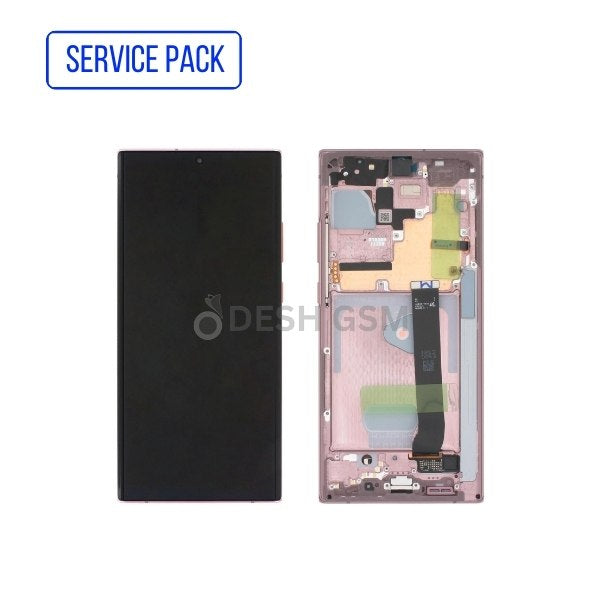 GH82-31453D SAMSUNG NOTE 20 ULTRA 4G N985F N986F N986 5G ECRAN SERVICE PACK AVEC CHASSIS *BRONZE  *