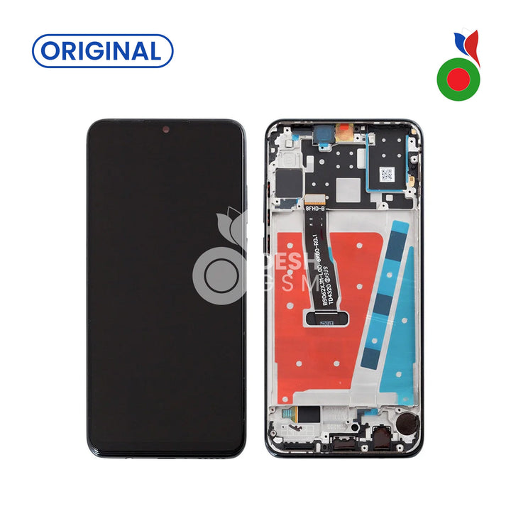 Ecran Complet P30 Lite 2019 avec Chassis (NOIR) - ORIGINAL | HUAWEI
