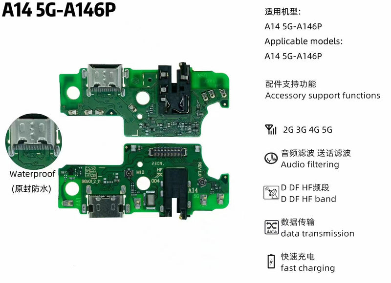 CONNECTEUR DE CHARGE A14 A146P 5G | SAMSUNG | ORIGINAL