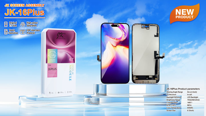 JK COF FHD INCELL ECRAN | IPHONE 16 PLUS