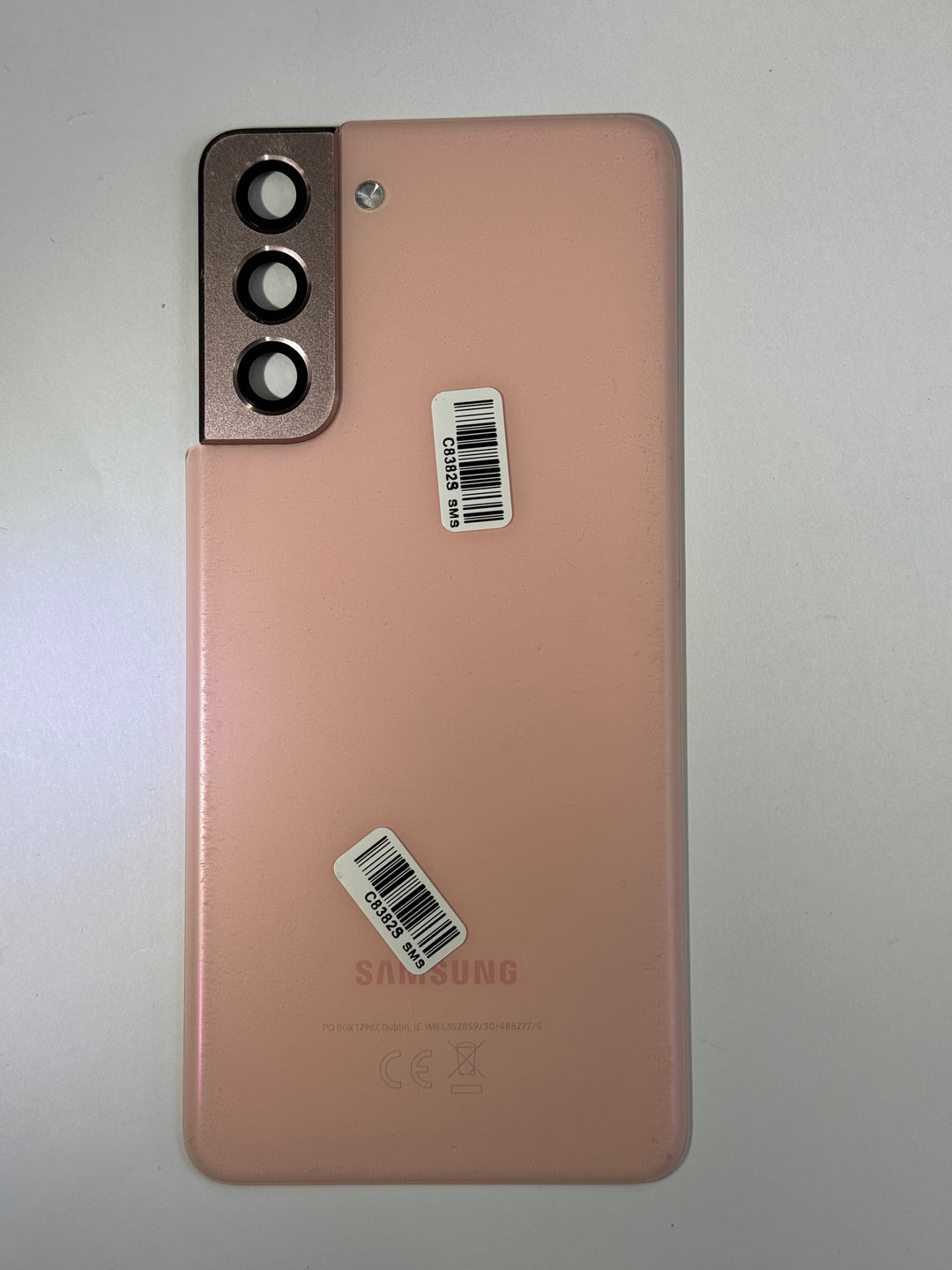 Vitre arrière Samsung SM-G991B/DS S21 5G (Original Démonté) ROSE PINK A/B