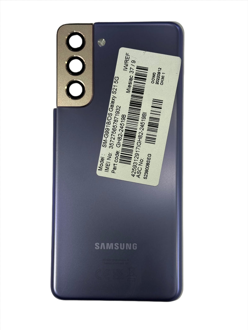 Vitre Arriere S21 5G (G991B) - NOIR | SAMSUNG