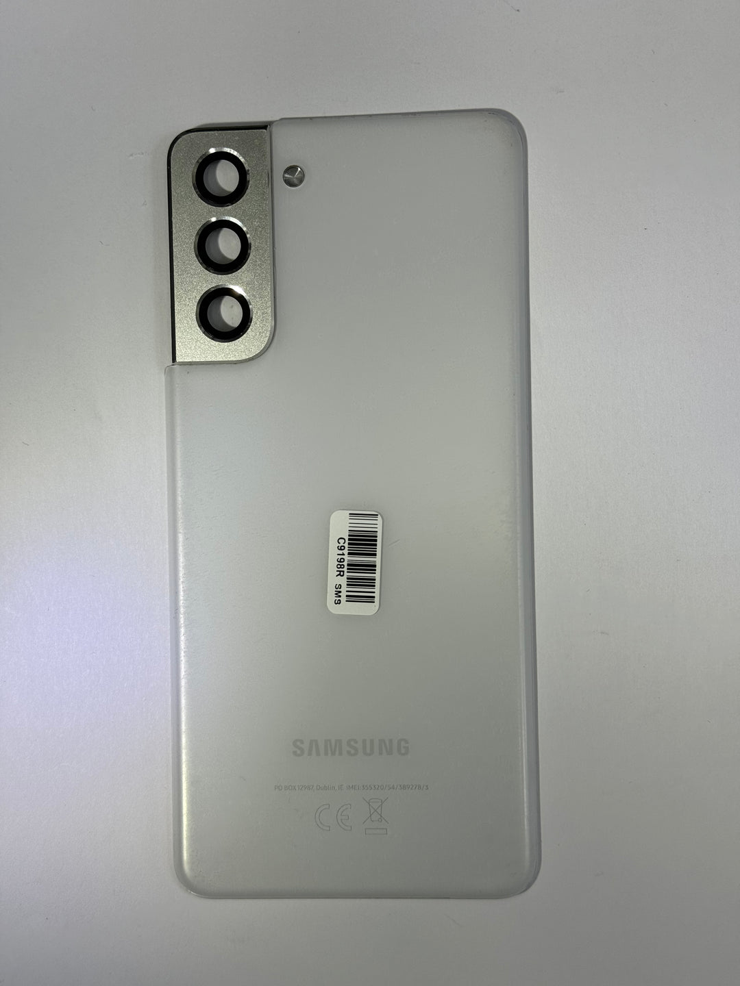 Vitre arrière Samsung SM-G991B/DS S21 5G (Original Démonté) BLANC A/B