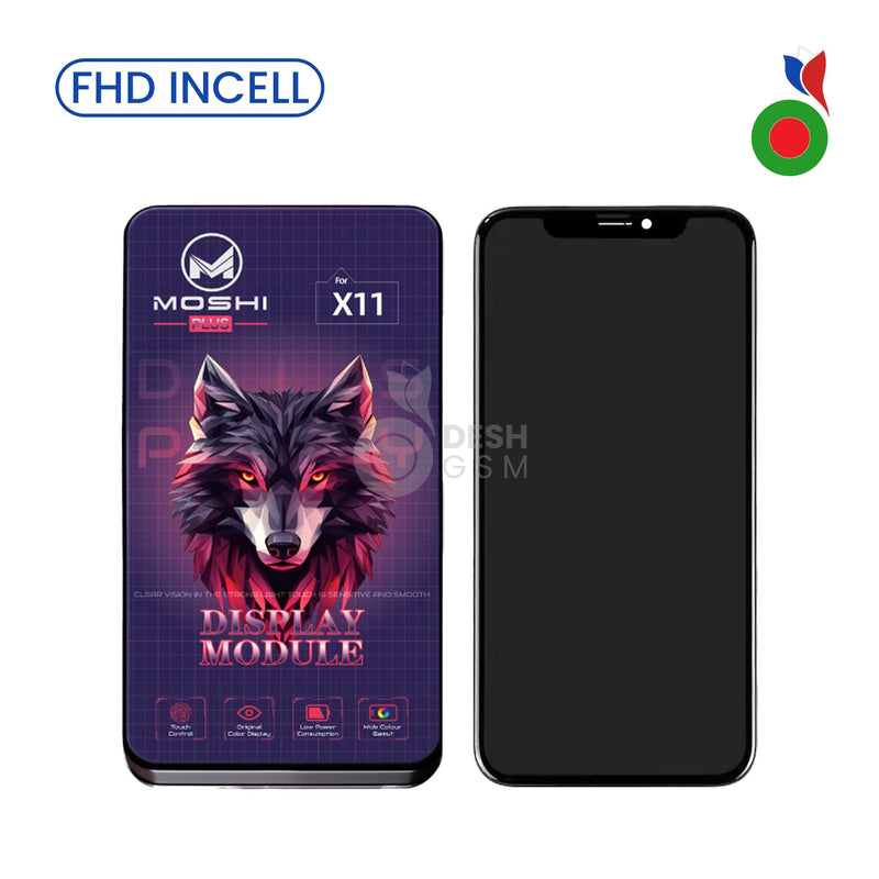 Ecran LCD iPhone 11 - FHD INCELL | MOSHI PLUS | (JK FACTORY)
