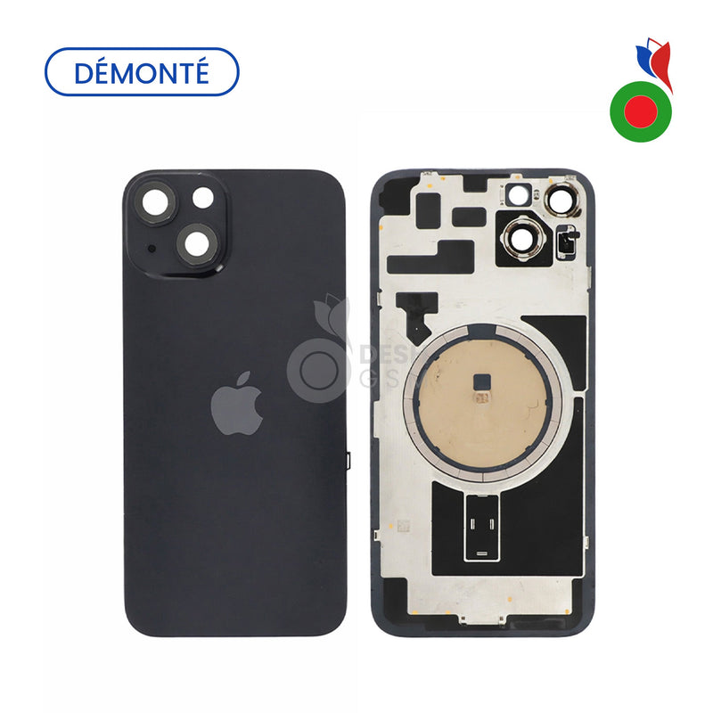 Vitre Arriere Complete  iPhone 14 | NOIR (Original Demonte) - Grade A