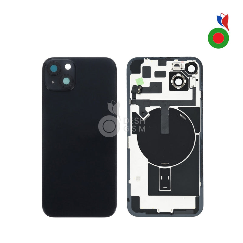 Vitre Arriere Complete avec MagSafe - iPhone 14 | NOIR - Sans Marquage