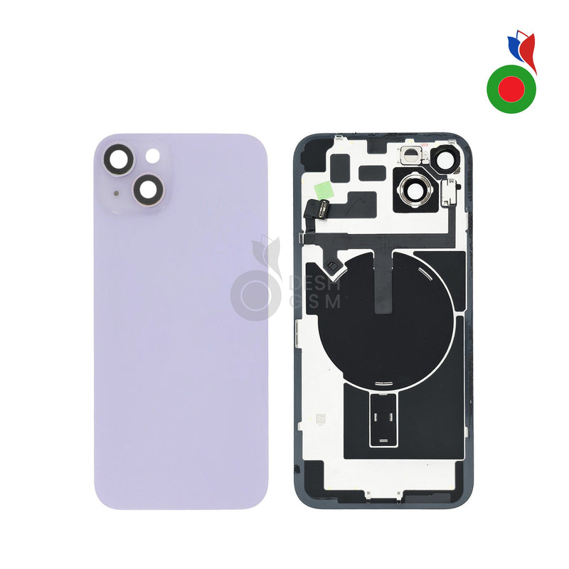 Vitre Arriere Complete avec MagSafe - iPhone 14 | VIOLETTE - Sans Marquage