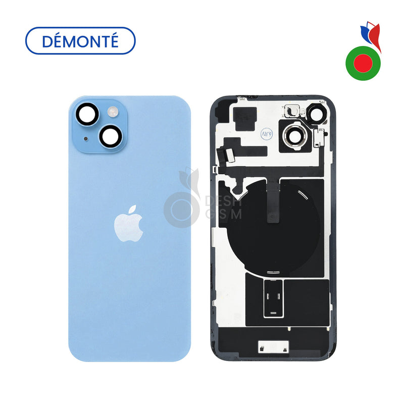 Vitre Arriere avec MagSafe - iPhone 15 | BLEU (Original Demonte) - Grade A