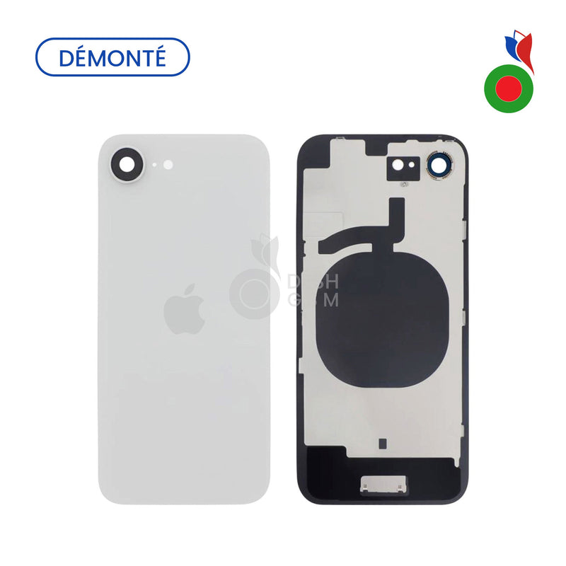 Vitre Arriere iPhone 16e - BLANC | (Original Demonte) Grade A