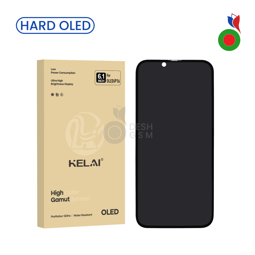 Ecran Complet iPhone 16 - HARD OLED | KELAI