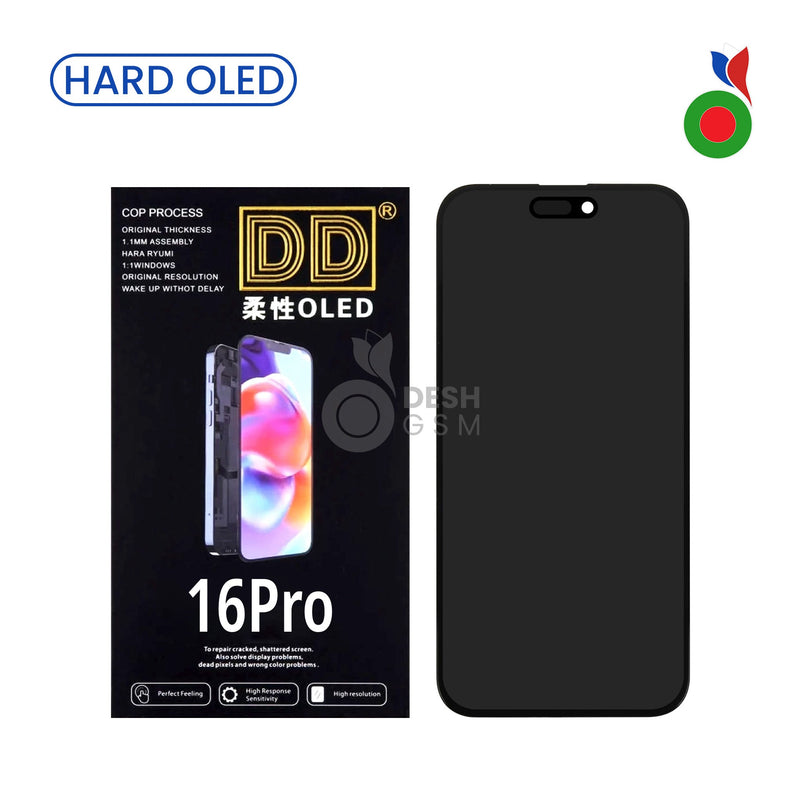 Ecran Complet iPhone 16 Pro - DD HARD OLED | avec IC (FORMAT ORIGINAL)