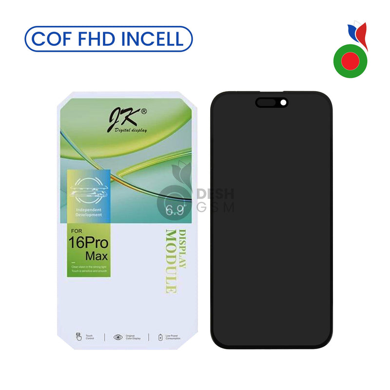 Ecran Complet LCD iPhone 16 PRO MAX - JK FHD INCELL | APPLE