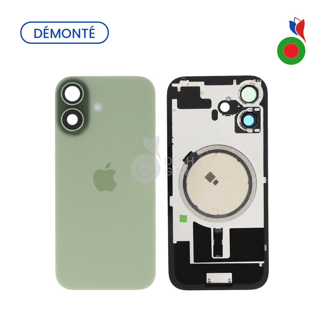 Vitre Arriere - iPhone 17 | (Original Demonte) - SAUGE/VERT | Grade A