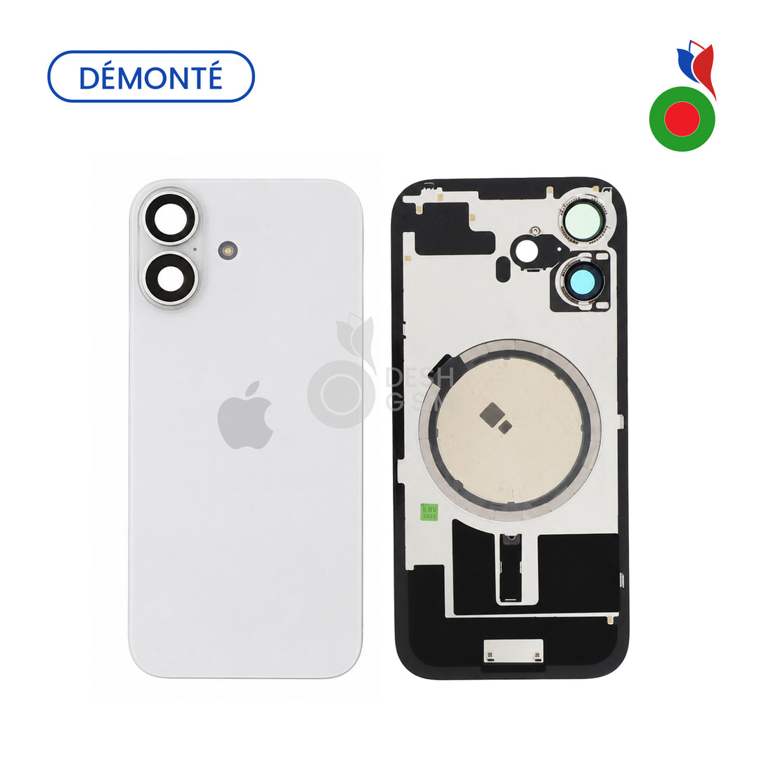 Vitre Arriere - iPhone 17 | (Original Demonte) - BLANC | Grade A