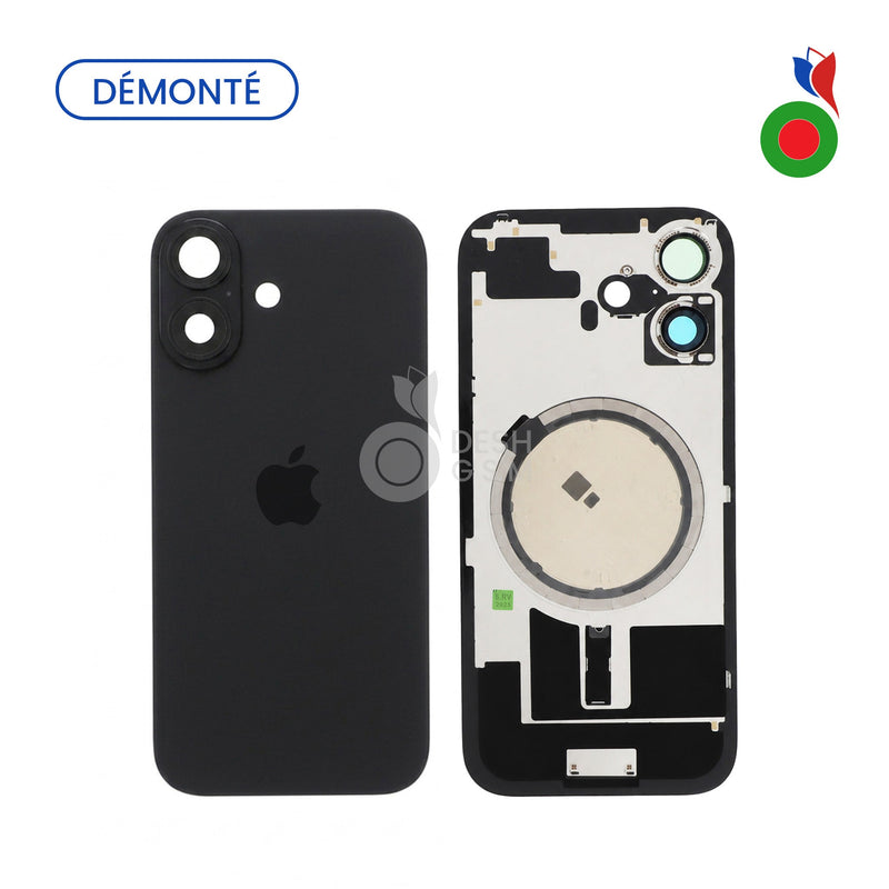 Vitre Arriere Sans Magsafe- iPhone 17 | (Original Demonte) - NOIR | Grade A