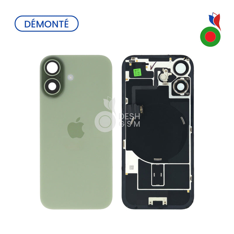 Vitre Arriere avec MagSafe - iPhone 17 | SAUGE | GREEN (Original Demonte) - Grade A