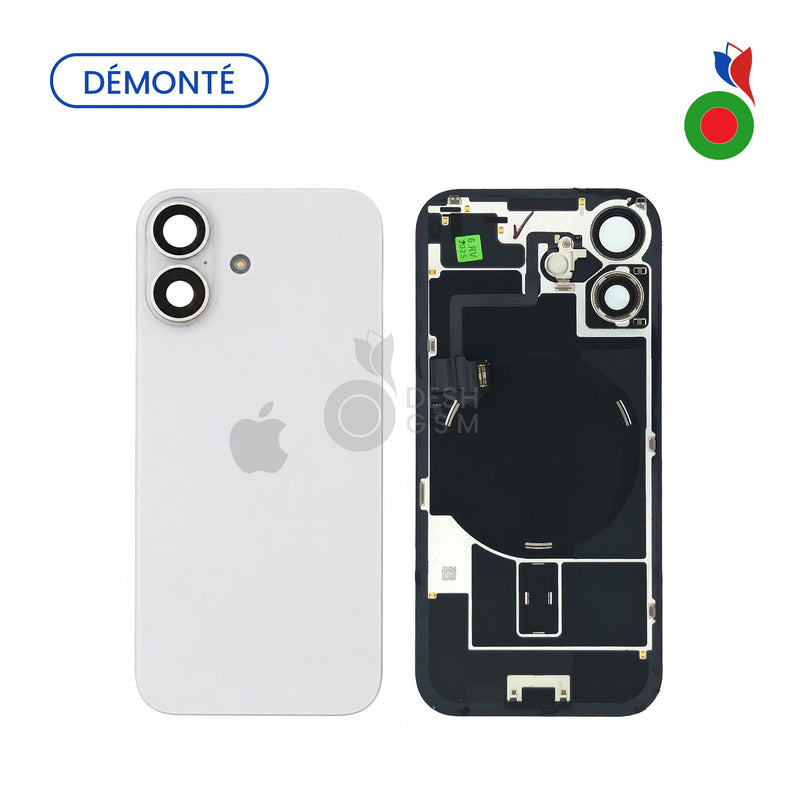 Vitre Arriere avec MagSafe - iPhone 17 | BLANC (Original Demonte) - Grade A