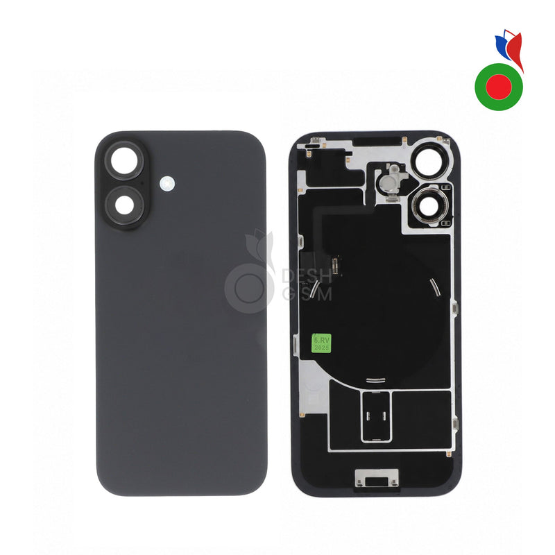 Vitre Arriere Complete avec MagSafe - iPhone 17 | NOIR - Sans Marquage
